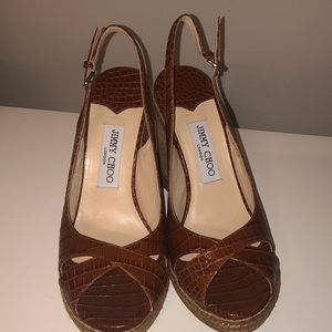 Jimmy Choo never used wedges